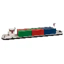 Cargo fluvial avec conteneurs - Faller 131013 - HO 1/87 - 4
