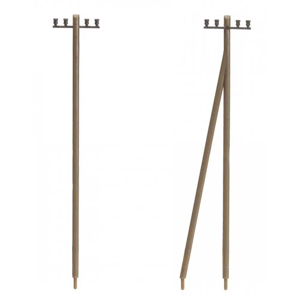 Poteaux télégraphiques - HO 1/87ème - FA130955 - 2