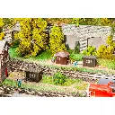 Guérite de mécanicien et 2 postes de ligne - FALLER 120272 - HO 1/87 - 3