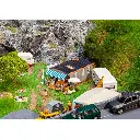 Set de camping + Mobile-Home - Faller 130657 - HO : 1/87 - EP V - 3