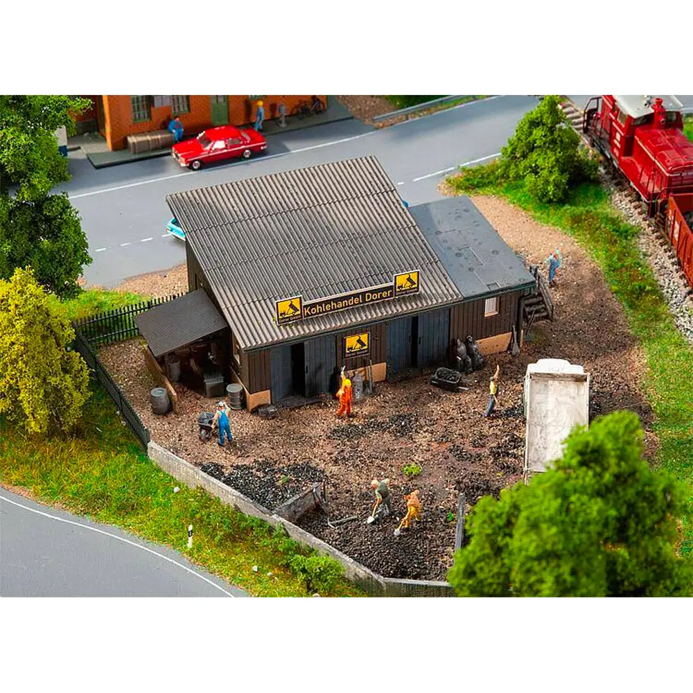 Commerce de charbon "Dorer" - Faller 120271 - HO 1/87 - EP I - 4