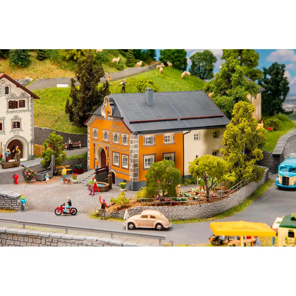 Maison traditionnelle de l'Engadine - Faller 130661 - HO 1/87 - 3