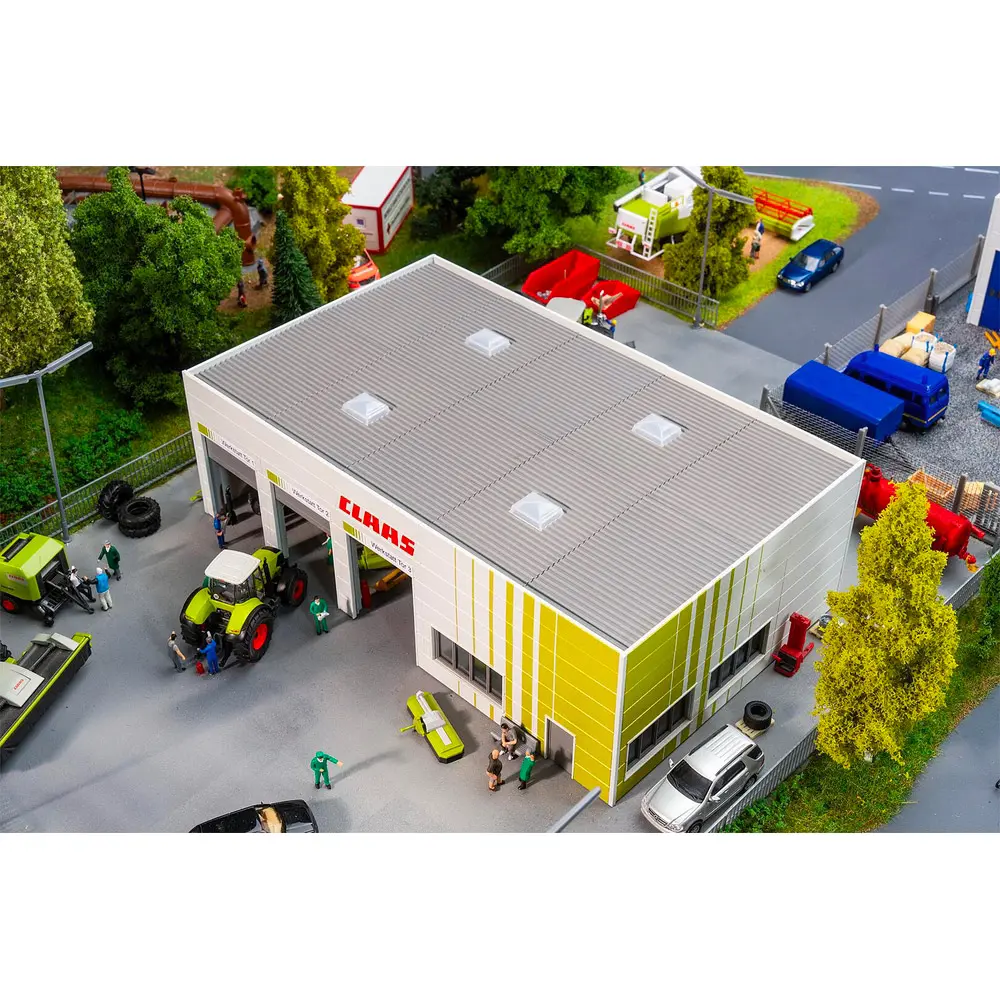 Atelier de machines agricoles CLAAS - Faller 130121 - HO 1/87 - EP VI - 252 x 152 x 85 mm - 4