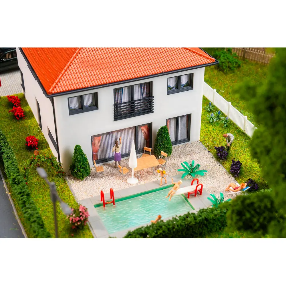 Maison WeberHaus ModernLife - Faller 130648 - HO 1/87 - EP VI - 140 x 119 x 91 mm - 2