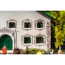Maison des Grisons Guarda - Faller 130662 - HO 1/87 - EP I - 128 x 81 x 116 mm - 5