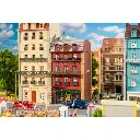 Maison de ville à 4 étages - Faller 130713 - HO 1/87 - EP III - 105 x 111 x 206 mm  - 3