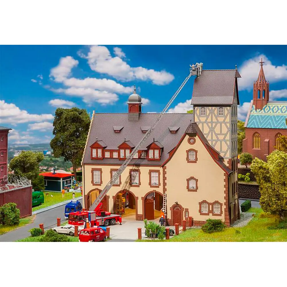 Caserne de Pompiers FALLER 130163 - HO 1 : 87 - EP I - 4