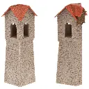 2 Tours-remparts - FALLER 130403 - HO 1/87 - EP I - 2