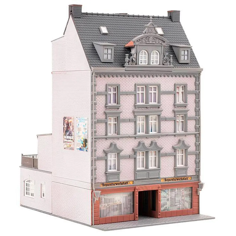 Maison urbaine avec atelier de réparation - FALLER 130705 - HO 1/87 - EP II - 2