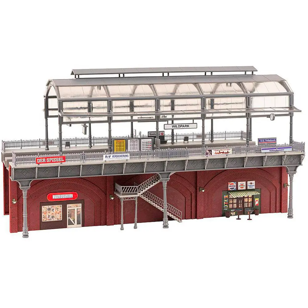 Station de S-Bahn - FALLER 120580 - HO 1/87 - EP I - 2