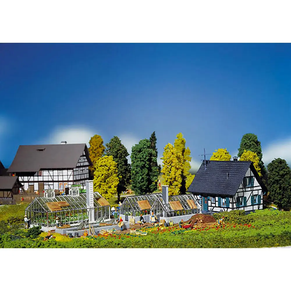 Exploitation Horticole + Jardinière - Faller 130253 - HO 1/87 - EP. II  - 3