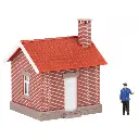 Baraque de chemin de fer avec garde-barrière - Faller 120306 - HO 1/87 - 3