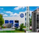 Bâtiment THW éclairé - Faller 130790 - HO 1/87 - EP V - 205 x 155 x 120 mm - 3