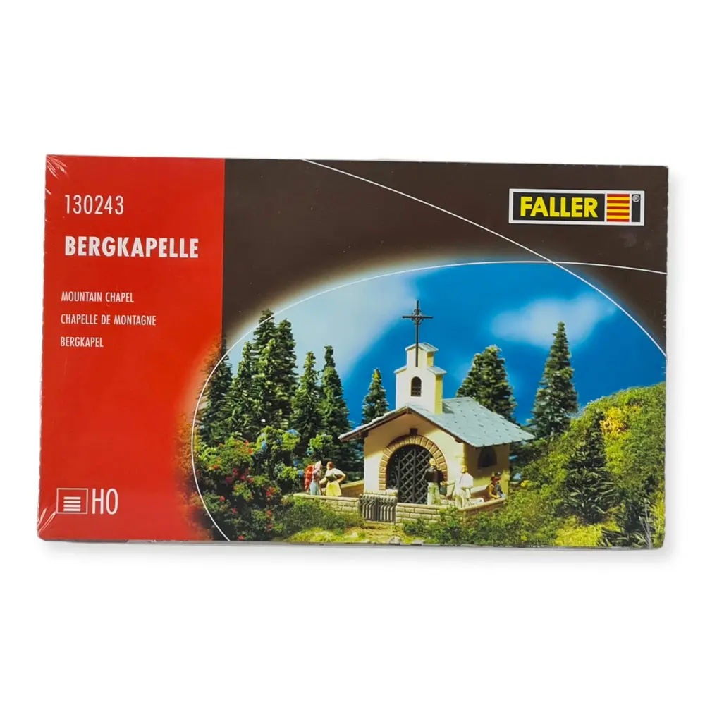 Maquette Chapelle de montagne Faller 130243 - HO 1/87 - Ep II - 5