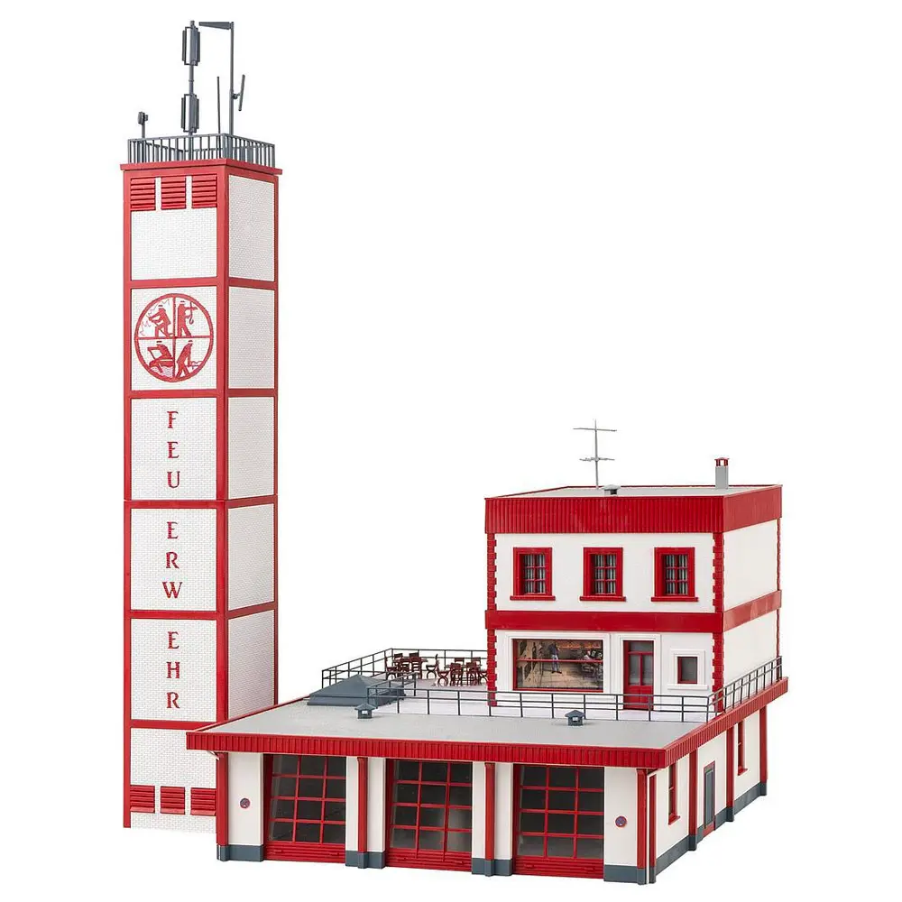 Poste de pompiers moderne FALLER 130159 - HO 1/87 - 2
