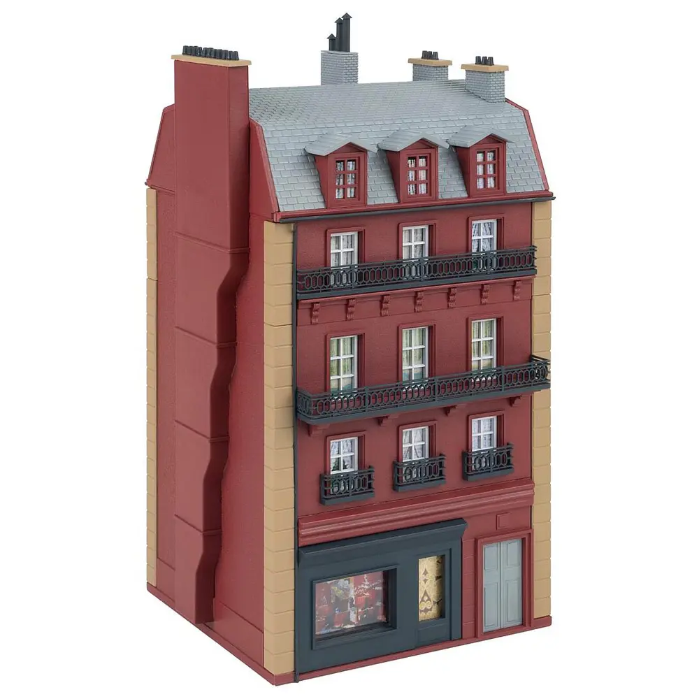 Maison de ville à 4 étages - Faller 130713 - HO 1/87 - EP III - 105 x 111 x 206 mm  - 2