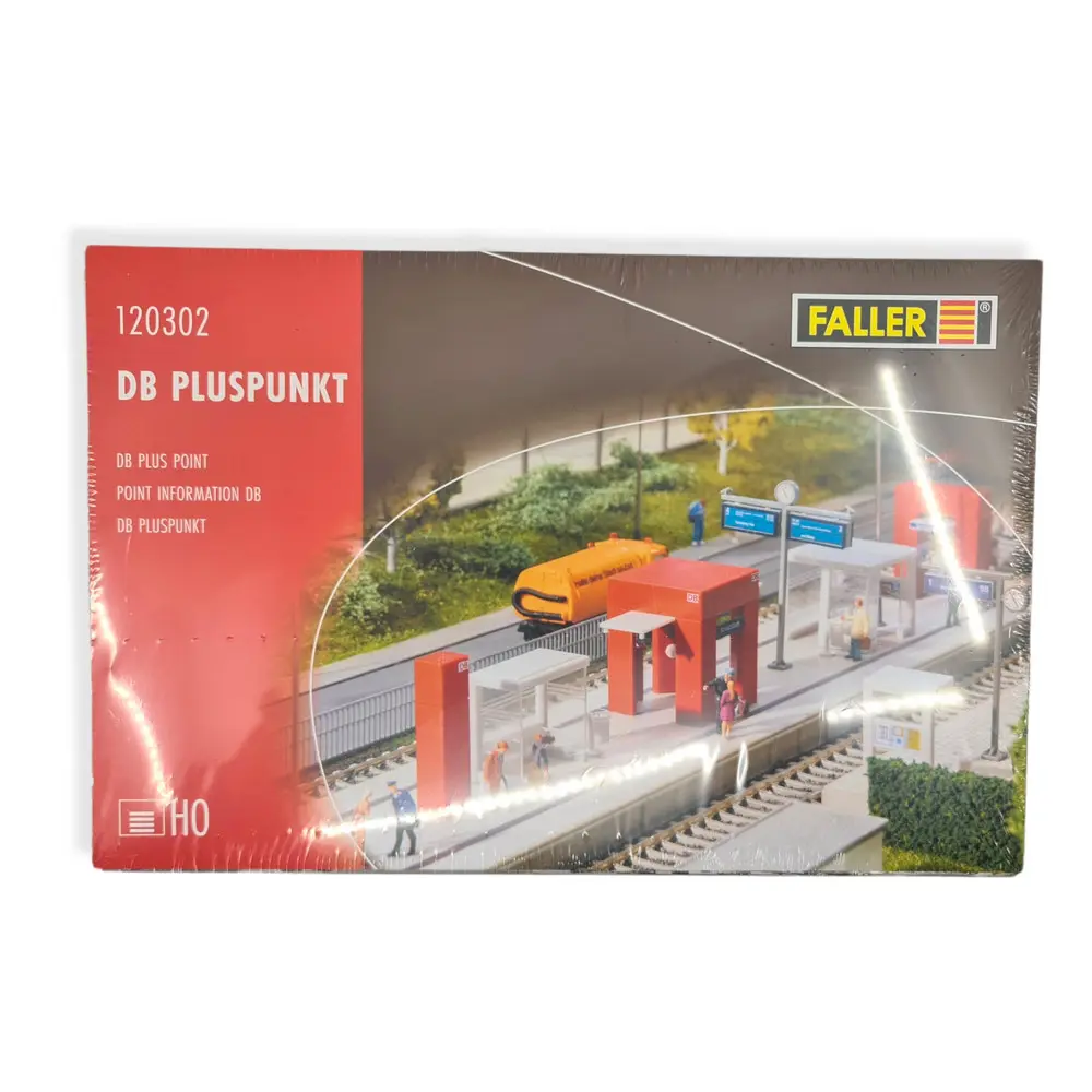 Ensemble "Point d'information de la DB" - FALLER 120302 - HO 1/87 - EP IV - 4