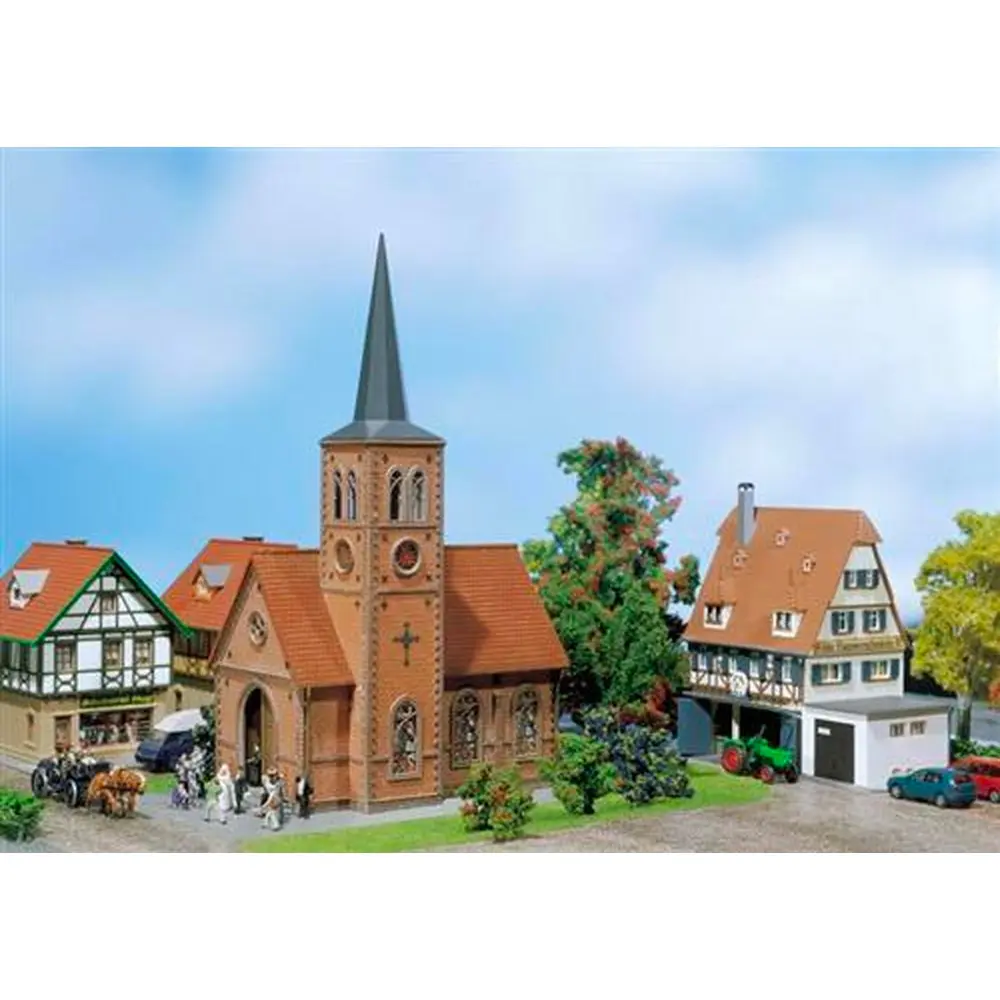 Église de petite ville - Faller 130239 - HO 1/87 - 3