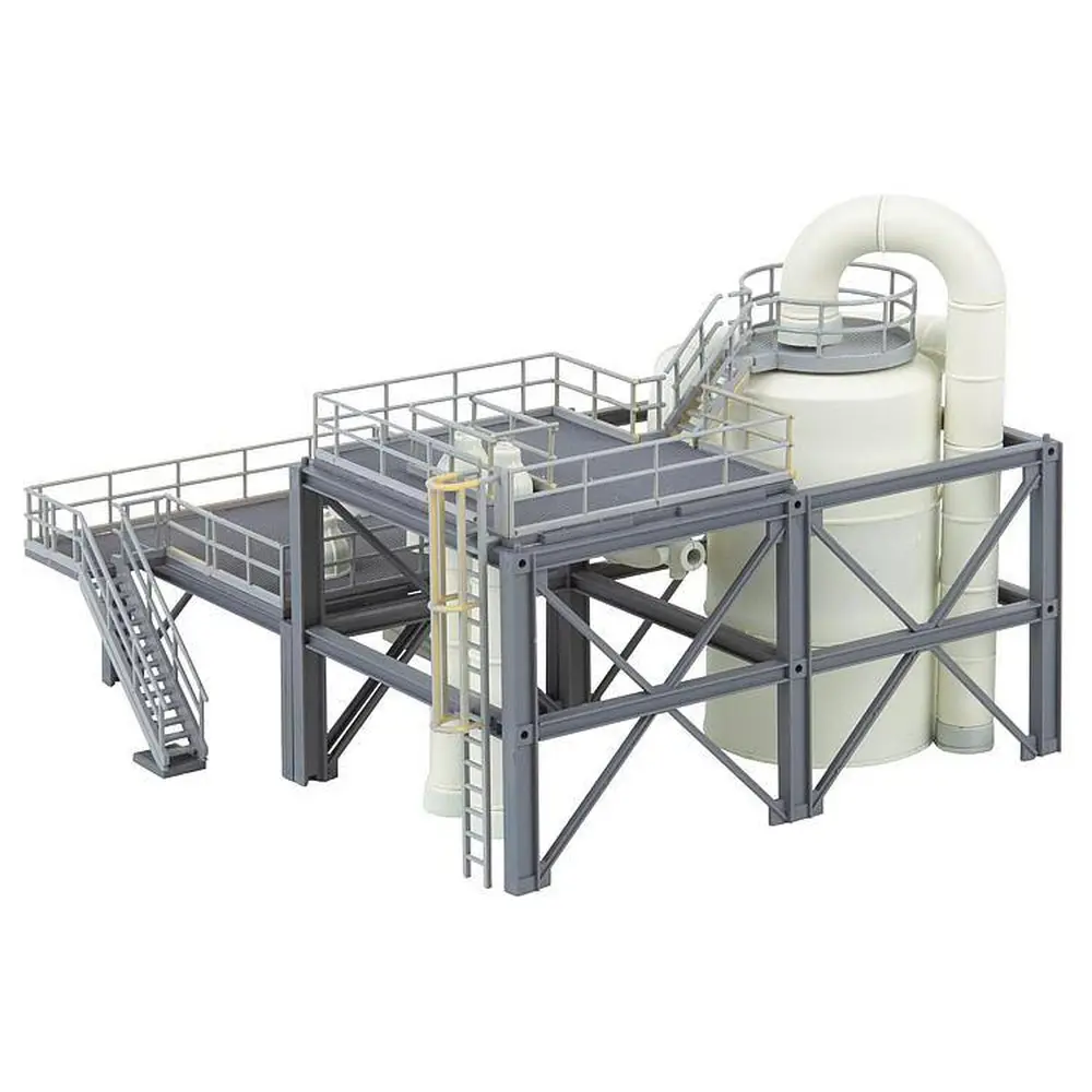 Bâtiment industriel avec conduits - Faller 130179 - HO : 1/87 - EP IV - 2