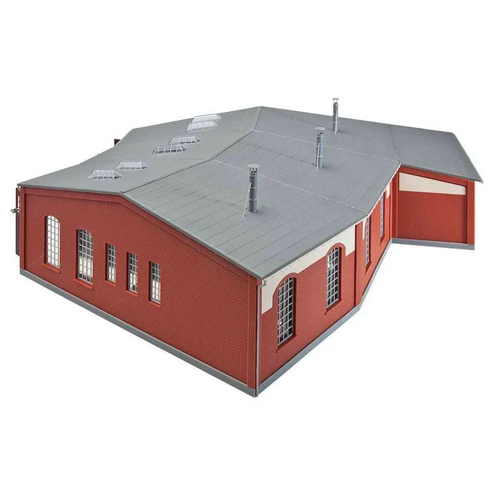 Rotonde à locomotives à 3 emplacements FALLER 120176 - HO 1/87 - 2