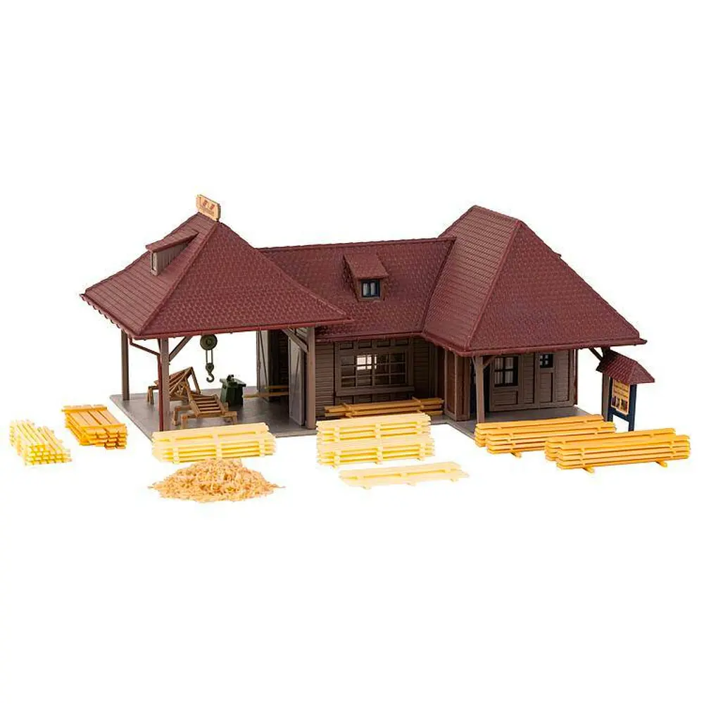 Maquette d'une scierie - Faller 130886 - HO 1/87 - 2