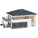 Maison moderne avec terrasse - Faller 130639 - HO 1/87 - 3