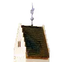 Eglise - 142x87x250mm - 60 Pièces - Faller 130238 - EP. II - HO : 1/87  - 3