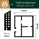 Maison de ville en réparation & accessoires - Faller 130692 - HO 1/87 EP III - 5