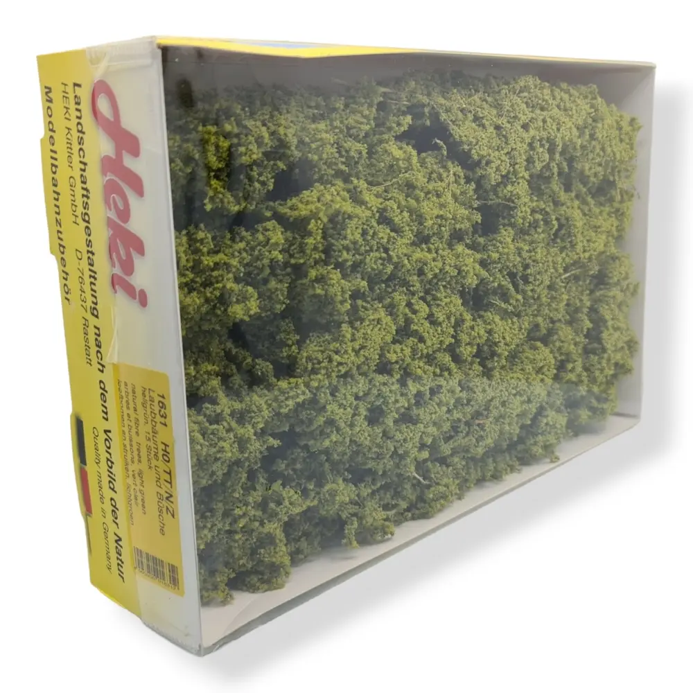 15 Arbres et buissons - Vert clair - HEKI 1631 - Échelle HO / TT / N / Z - 3