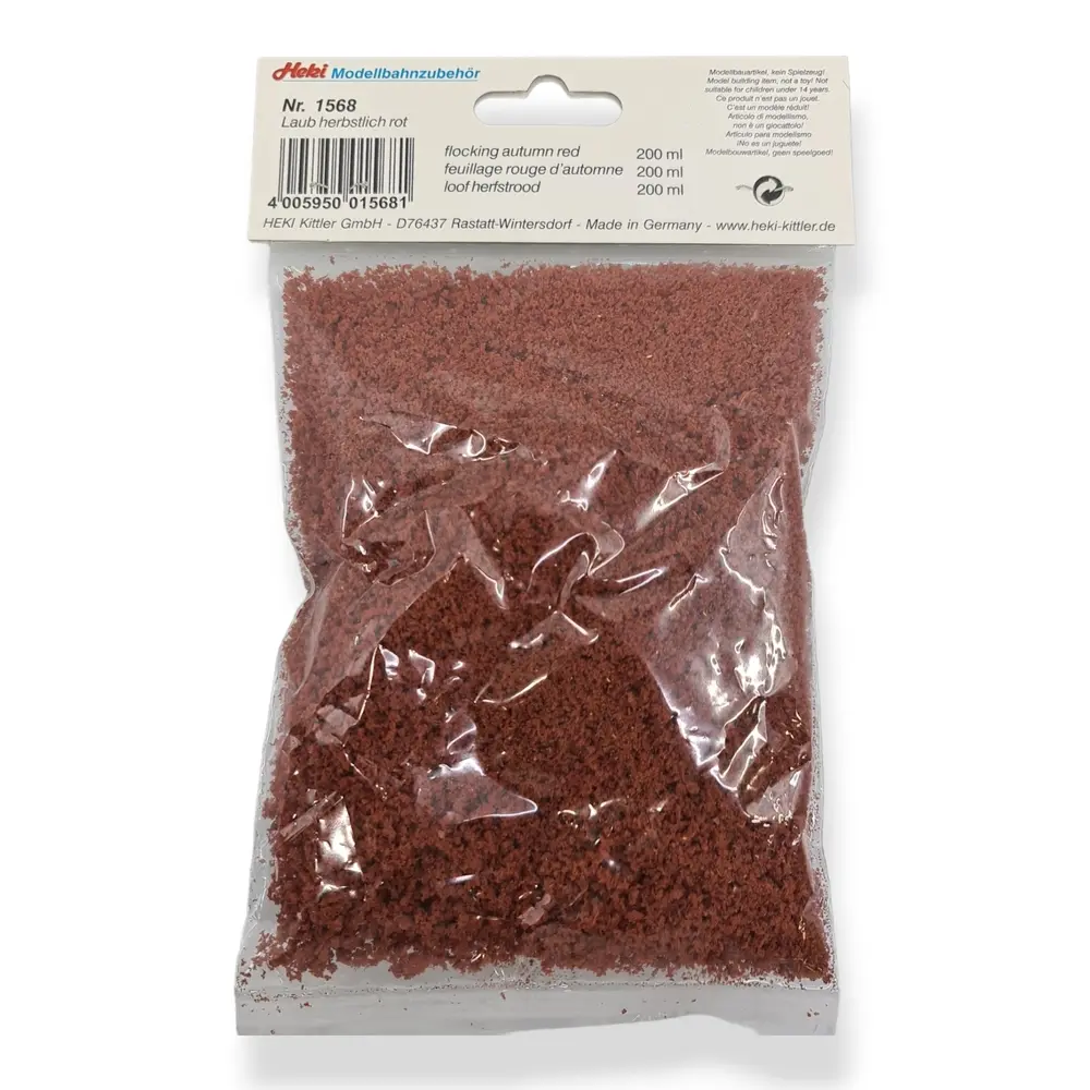 Flocage - Feuillage rouge d'automne - HEKI 1568 - Échelle Universelle - 200mL - 3