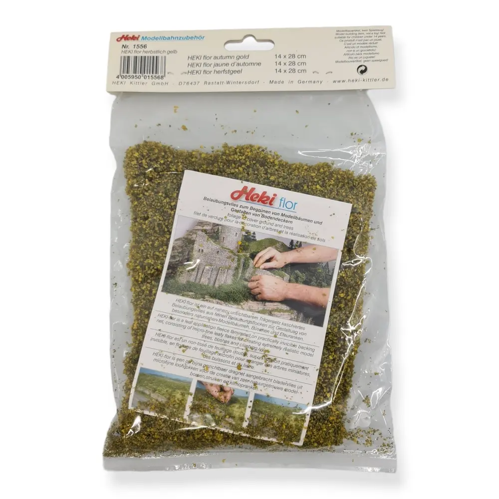 Flocage - Floral - Jaune d'automne - HEKI 1556 - Échelle universelle - 280x140 mm - 3