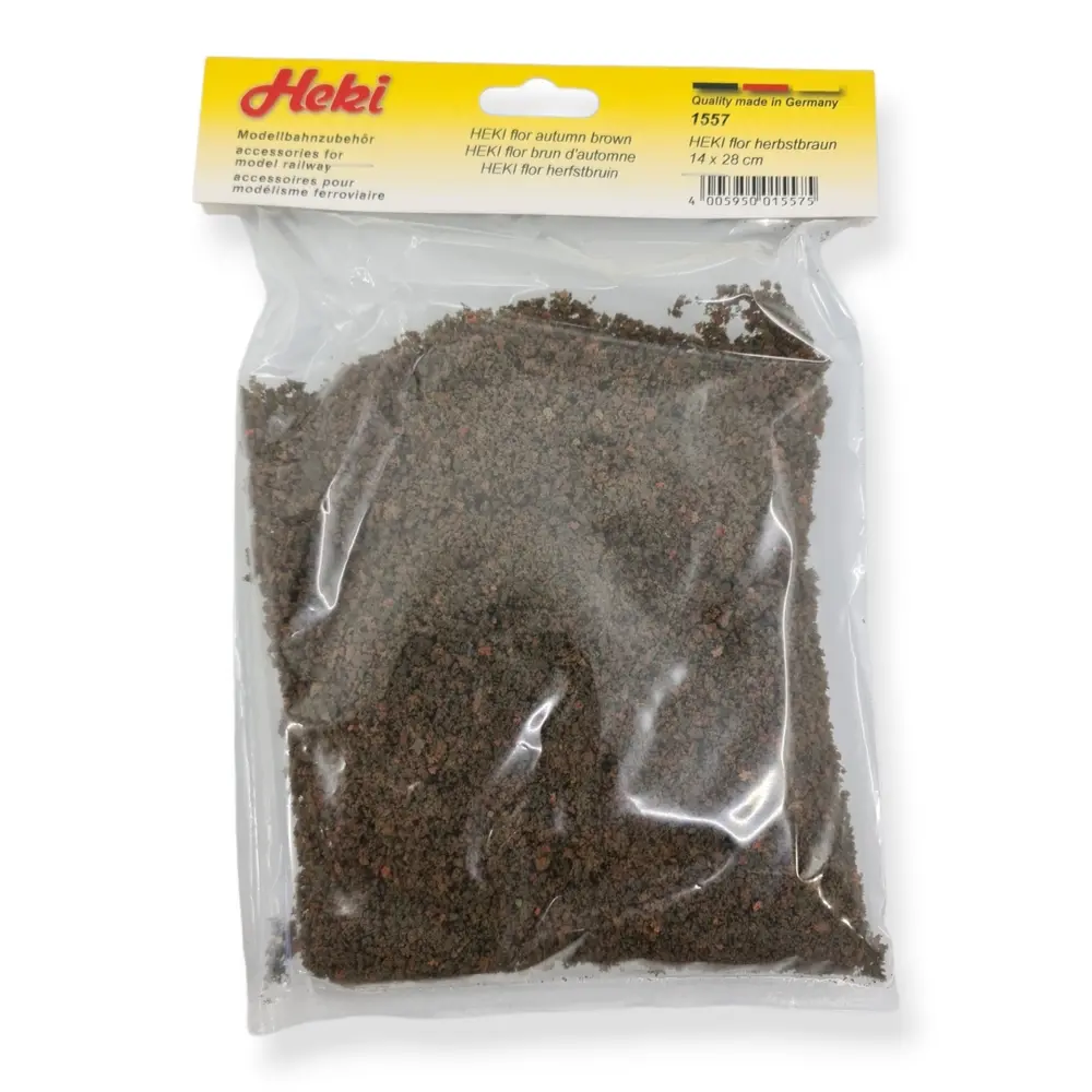 Sachet filet floqué - Brun d'automne - HEKI 1557 - Échelle Universelle - 2