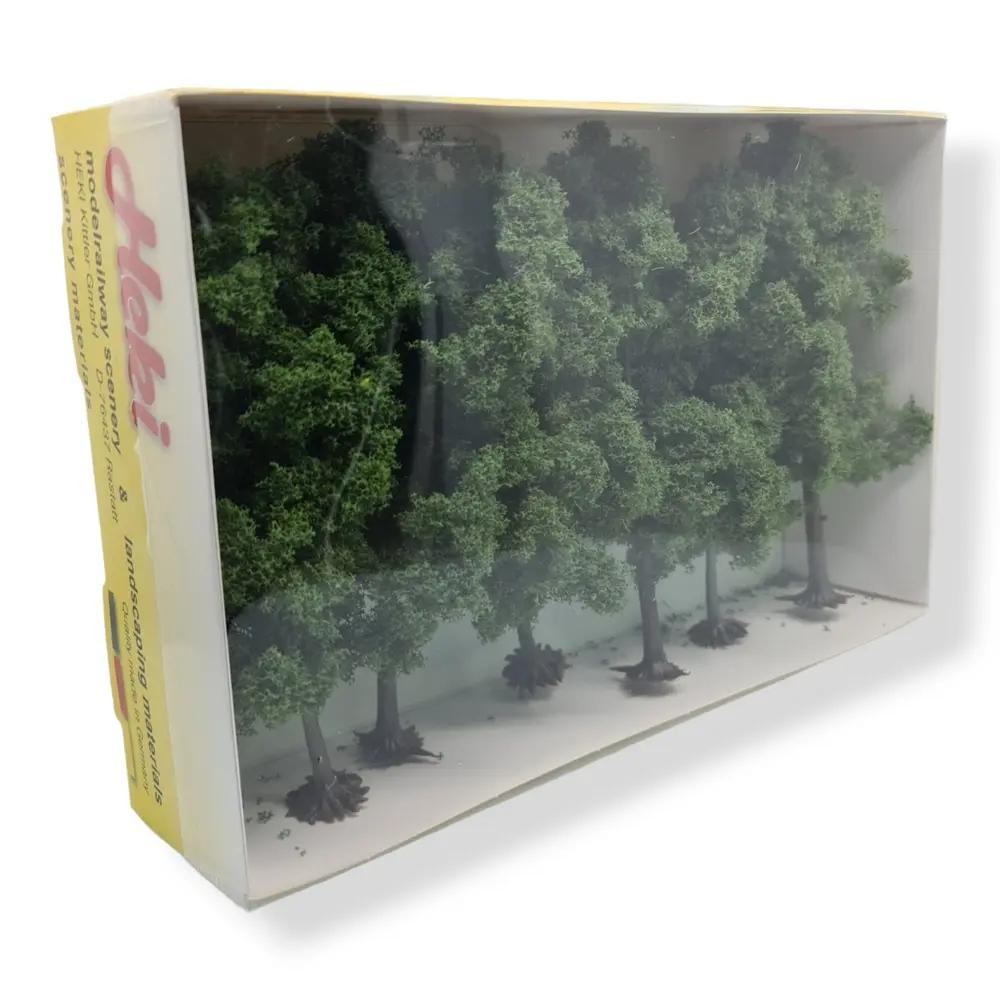 6 Hêtres - Vert - HEKI 1761 - Échelle HO / TT - 180 mm - 3