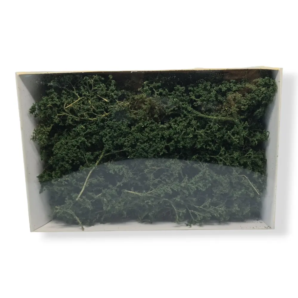 12 Arbres et buissons - Vert foncé - HEKI 1642 - Échelle HO / TT / N / Z - 2