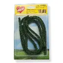 3 Haies flexibles - Vert foncé - HEKI 1185 - Échelle HO / TT / N - Longueur 50 cm - 2