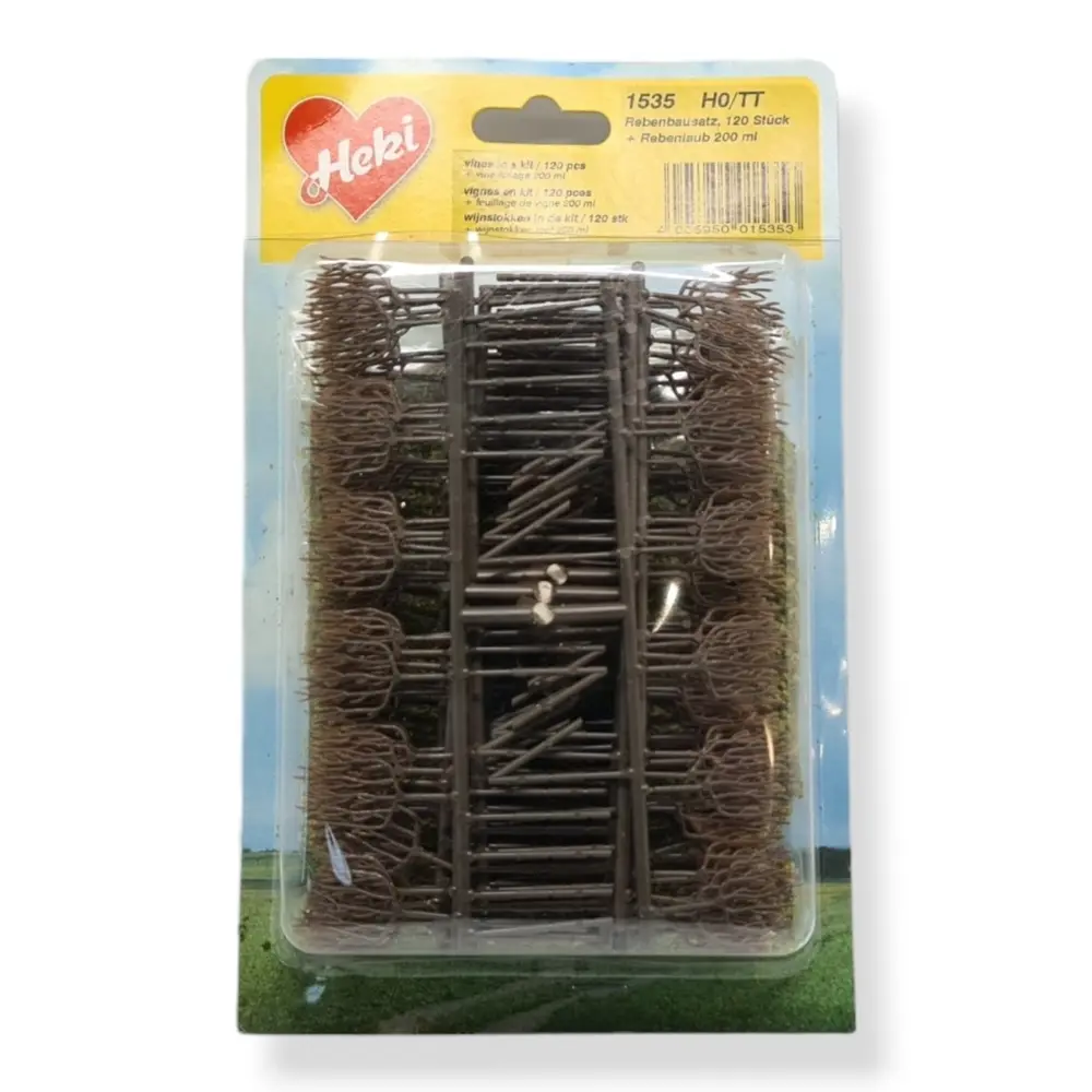 Vignes en kit + feuillage de vigne - Vert clair - HEKI 1535 - Échelle HO / TT - 2
