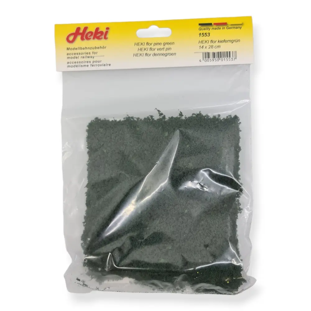 Sachet Filet floqué - vert de pin - HEKI 1553 - Échelle Universelle - 2