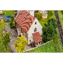 Église du village - Faller 231726 - N 1/160 - EP I - 138 x 75 x 205 mm - 5