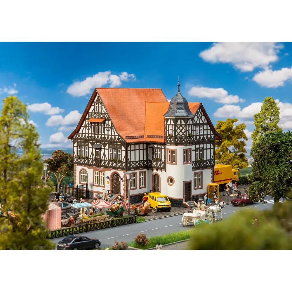 Poste centrale Bad Liebenstein - Faller 191827 - HO 1/87 - Ep.I - 3