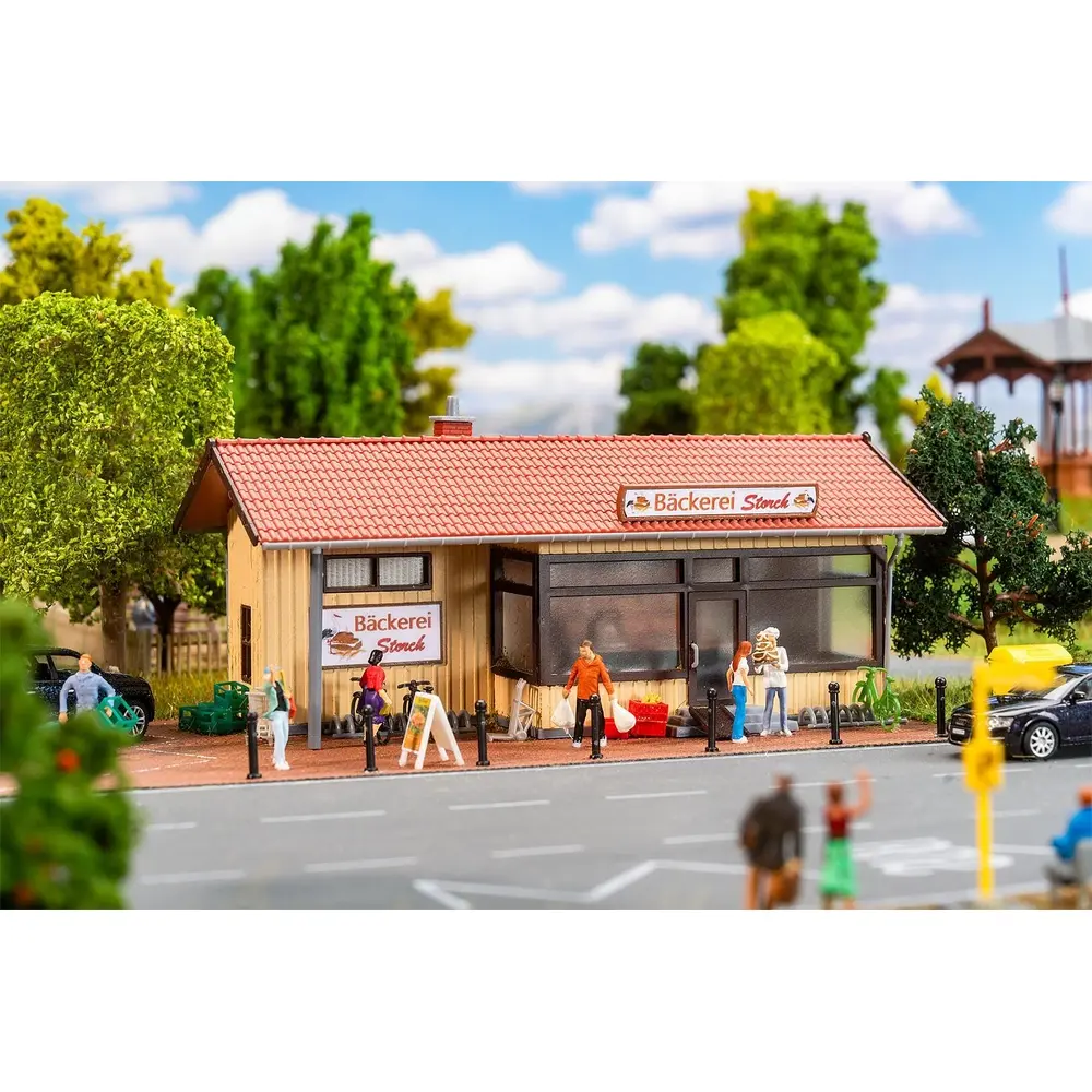 Petite boulangerie - Faller 191833 - HO 1/87 - EP IV - 151 x 75 x 70 mm - 2