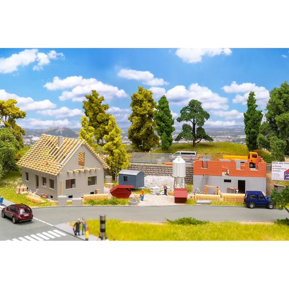 Action sur le chantier - Faller 190089 - HO 1/87 - 3