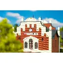 Bâtiment administratif de la DB - Faller 191828 - HO 1/87 - EP II - 148 x 116 x 163 mm - 3