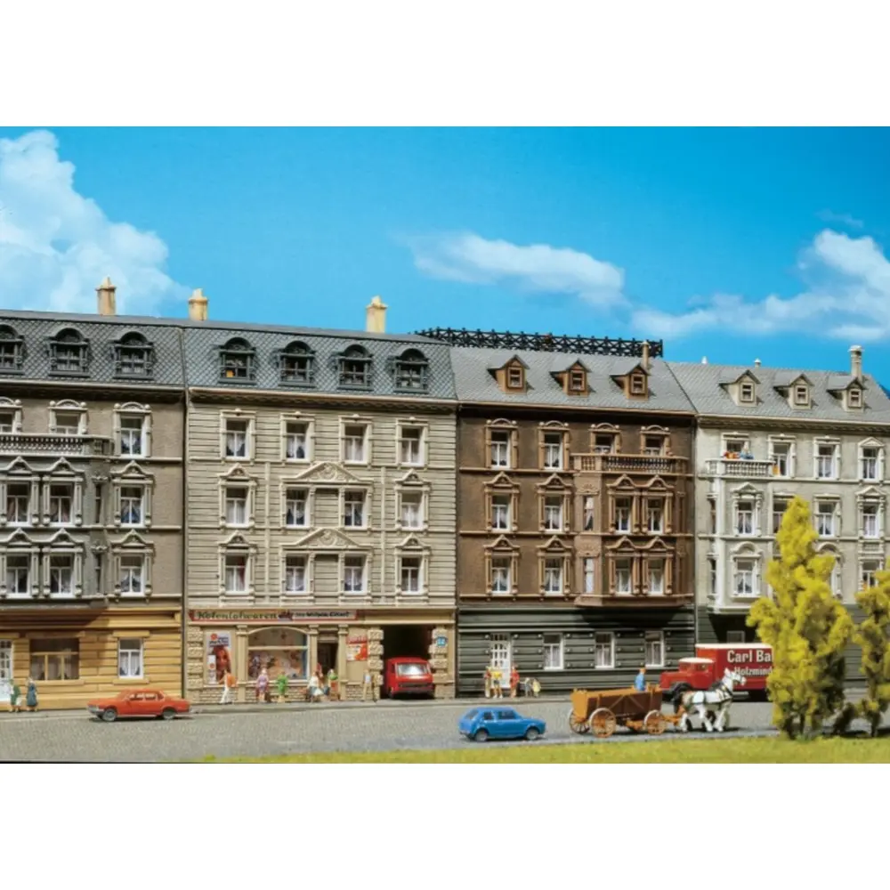 2 immeubles de ville - Faller 232307 - N 1/160 - 3