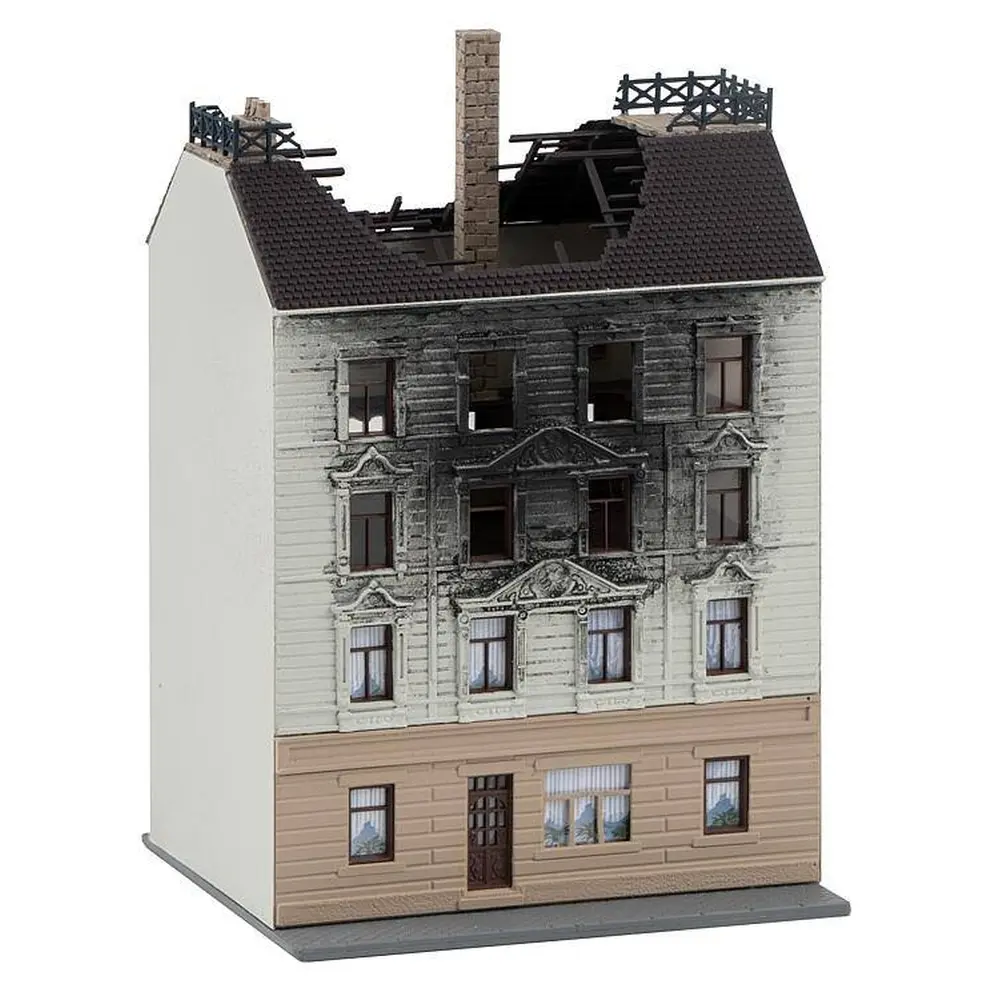 Maison en feu - FALLER 232326 - N 1/160 - EP II - 2