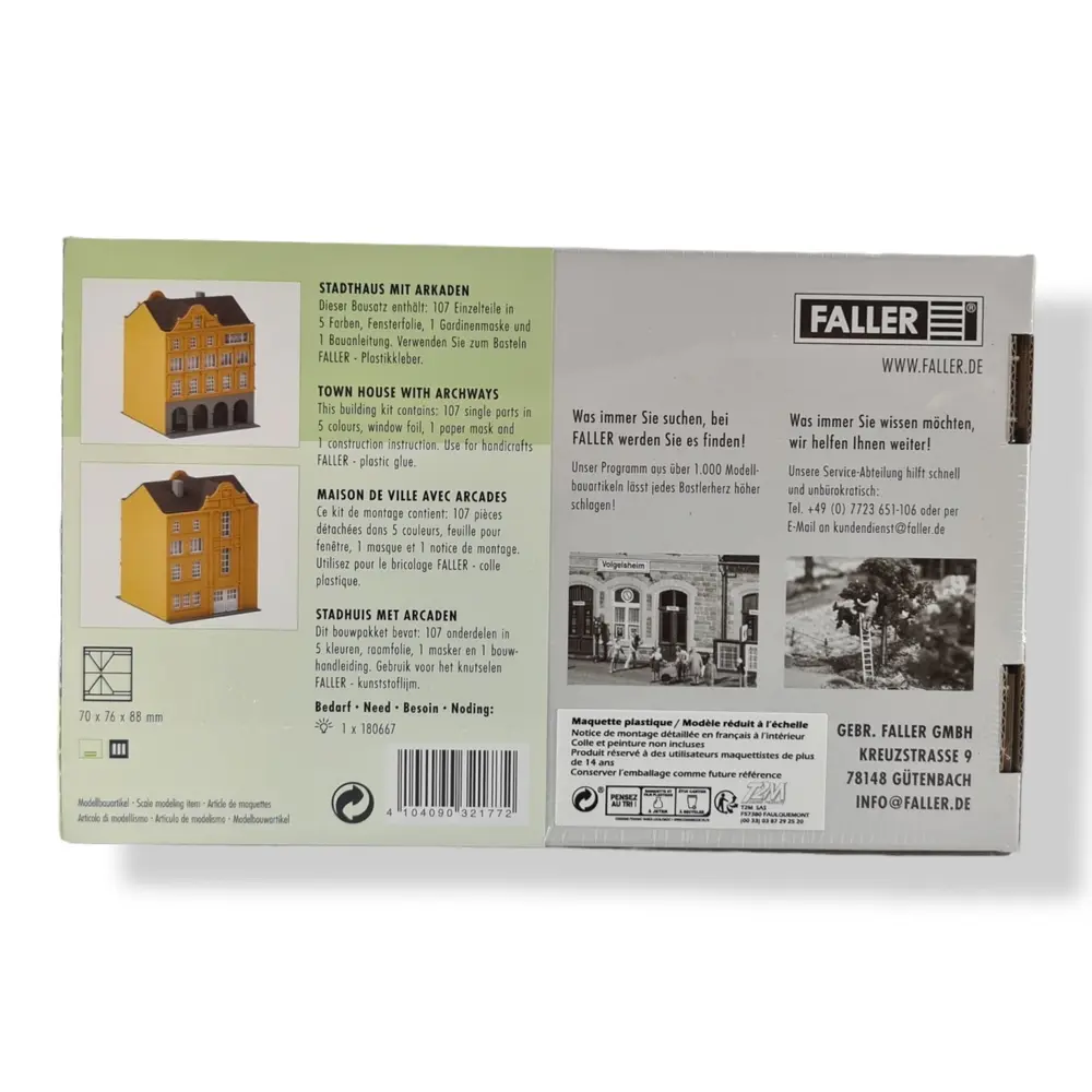 Maison de ville - Faller 232177 - N 1/160 - EP III - 5