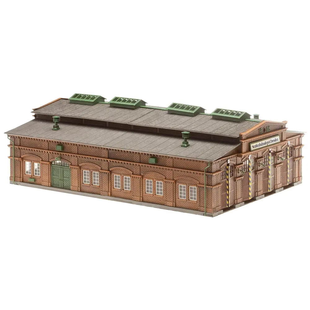 Dépôt de tramway de Dresde - Faller 191823 - HO 1/87 - 2