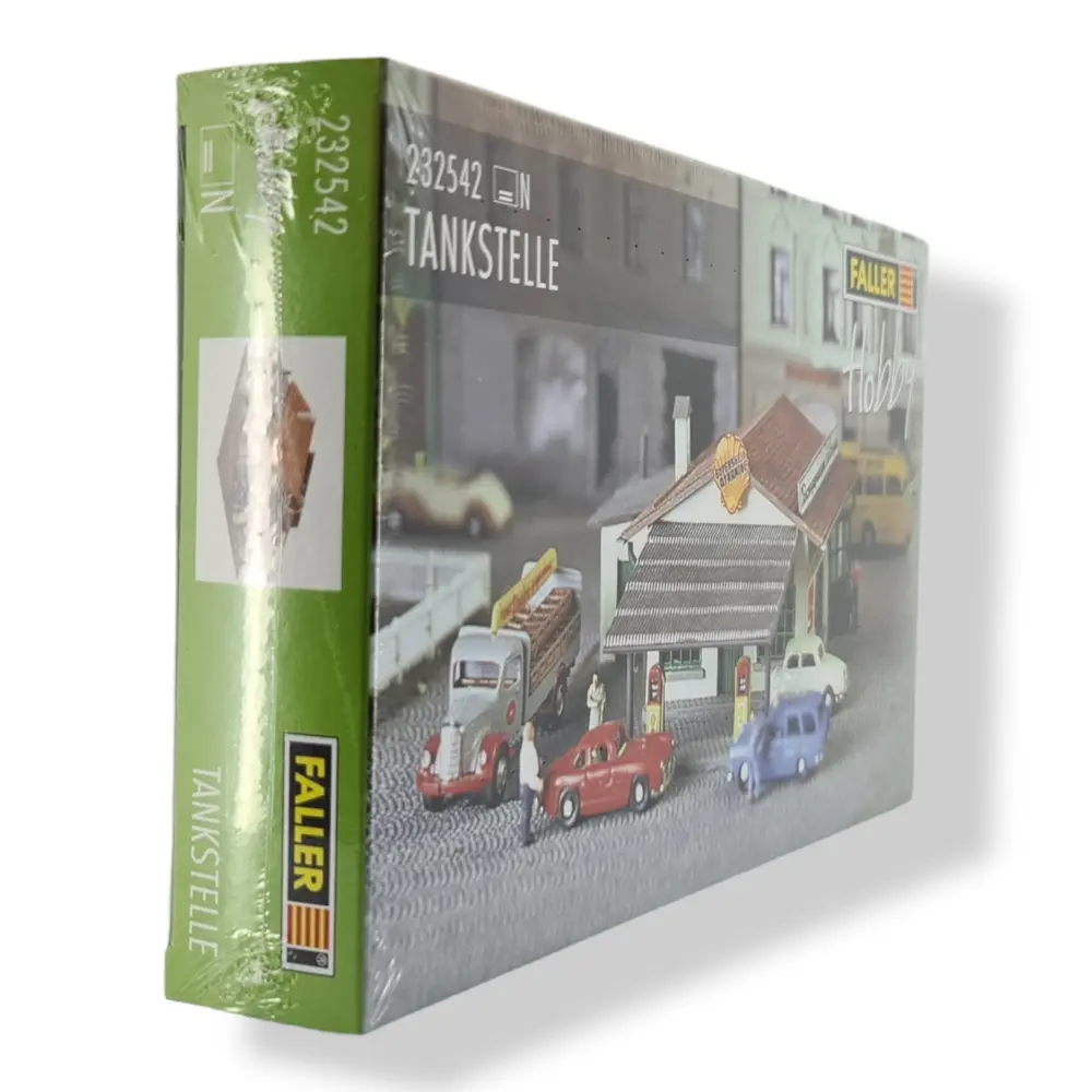 Station service Bosch/Shell- Faller 232542 - N 1/160 - EP III - 4