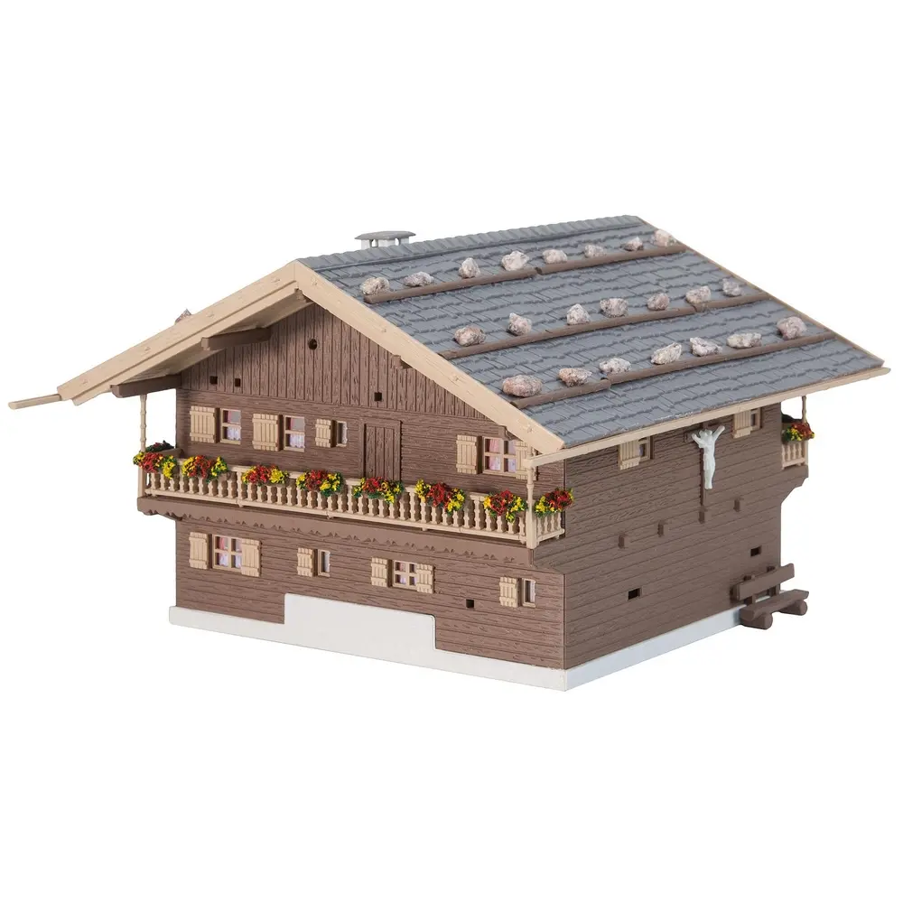 Coffret Promotionnel Village Alpin - Faller 190139 - 355 Pièces - Echelle HO 1/87 - 5