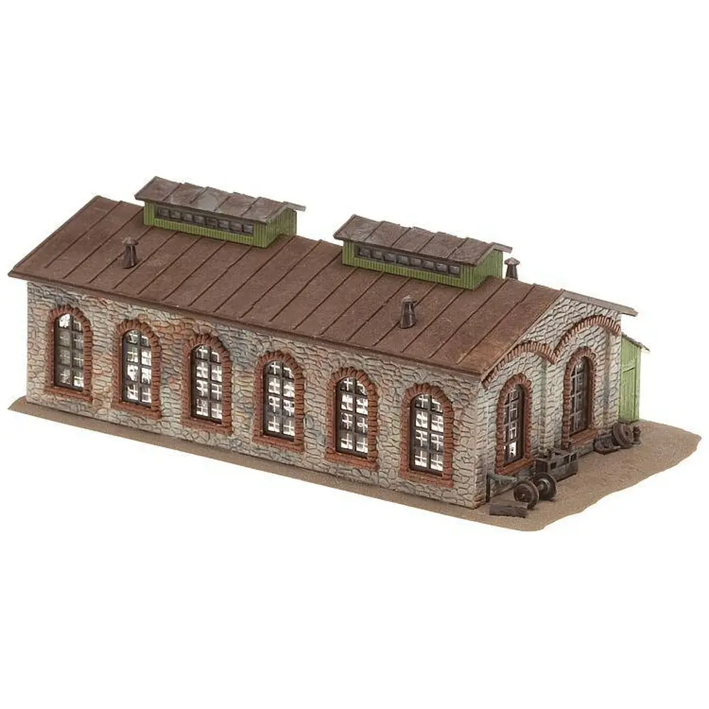 Remise à locomotives - Faller 222116 - N 1/160 - 3