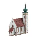 Église du village - Faller 231726 - N 1/160 - EP I - 138 x 75 x 205 mm - 6